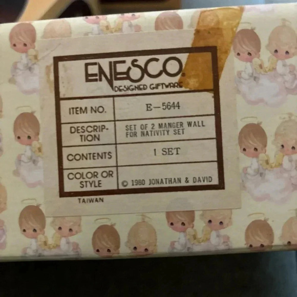 Precious Moments ~ Nativity Wall Pieces 2 Two Sections E-5644 ~ Mint in Box - Picture 4 of 5